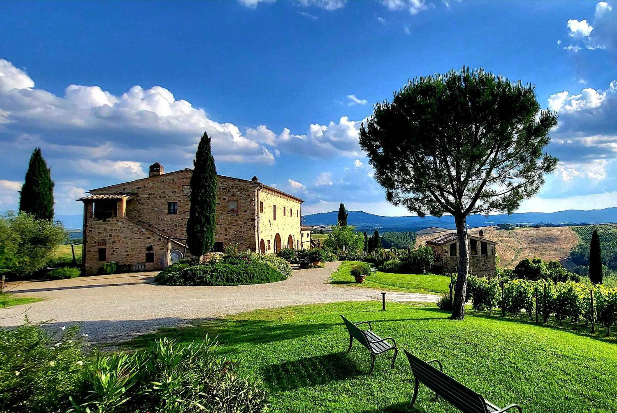 Podere Cunina Buonconvento Kültér fotó